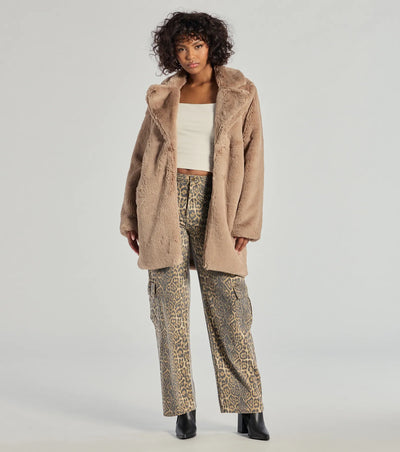Elodie™ | Luxe Fur Trench Coat