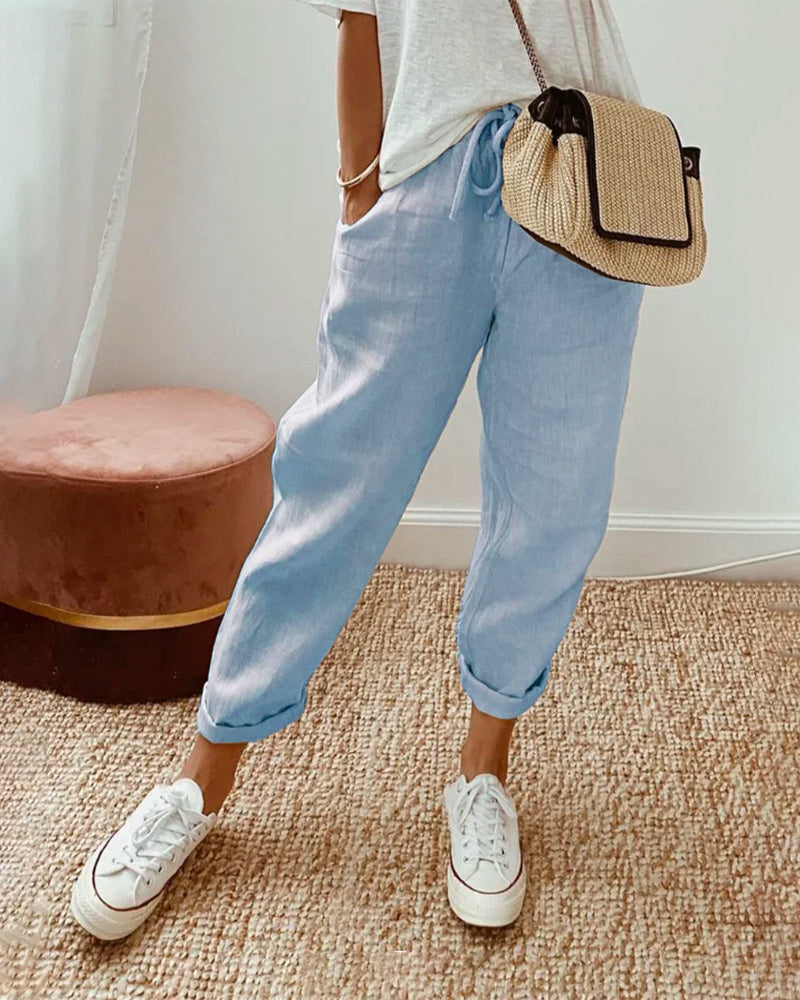 Agatha | Figure-flattering Comfort Trousers