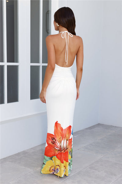 Elodie™ | Asiatic Lily Maxi Dress