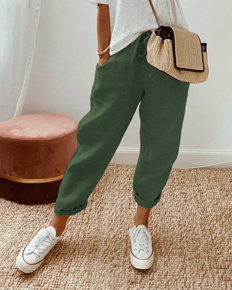 Agatha | Figure-flattering Comfort Trousers