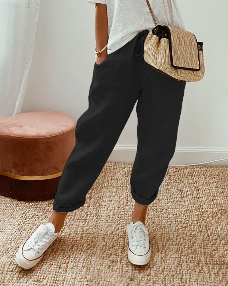 Agatha | Figure-flattering Comfort Trousers