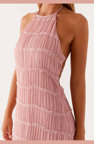 Elodie™ | Backless Smocked Maxi Dress
