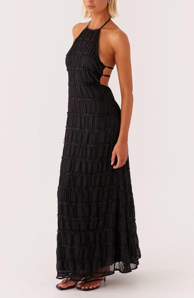 Elodie™ | Backless Smocked Maxi Dress