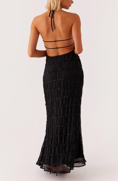 Elodie™ | Backless Smocked Maxi Dress