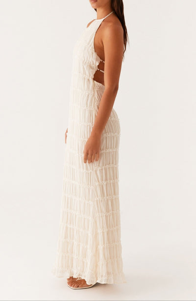 Elodie™ | Backless Smocked Maxi Dress