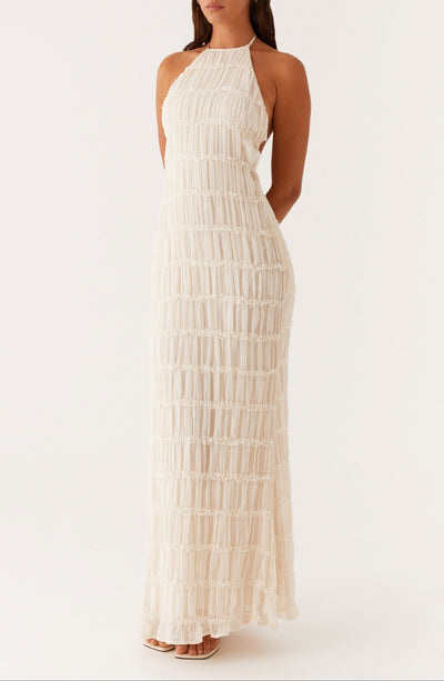 Elodie™ | Backless Smocked Maxi Dress