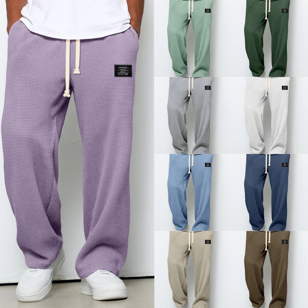 Samy | Wide Trousers with Adjustable Waistband