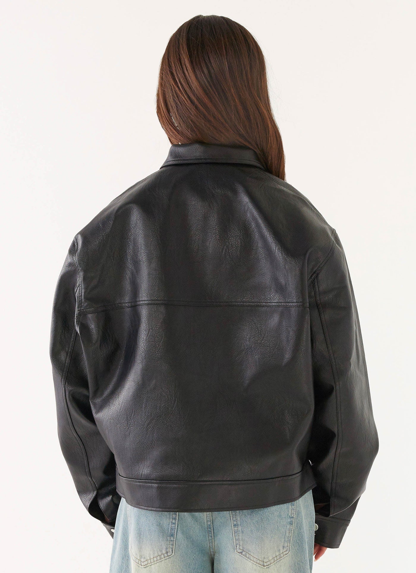 Elodie™ | Leather Bomber Jacket