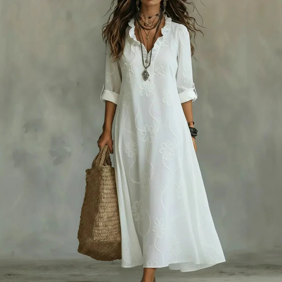 Sienna | Floral Summer Dress with a Flattering Fit